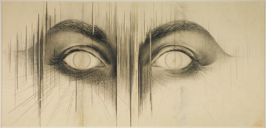 Jay DeFeo, "The Eyes", 1958