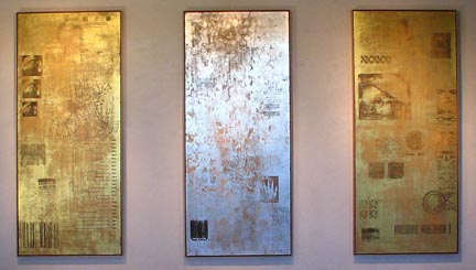 Yozo Suzuki Triptych at Linda Durham