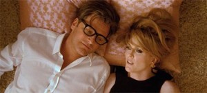 Colin Firth and Julianne Moore in a scene in A Single Man