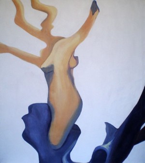 Mary Hrbacek, Woman Astride, Courtesy Creon Gallery