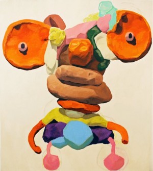 Peter Opheim, Untitled, 2010, oil on canvas, 110 x 98 inches