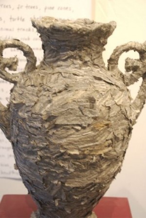Jody Guralnick, wasp nest urn
