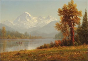 Albert Bierstadt, "Mount Baker, Washington" (1891)