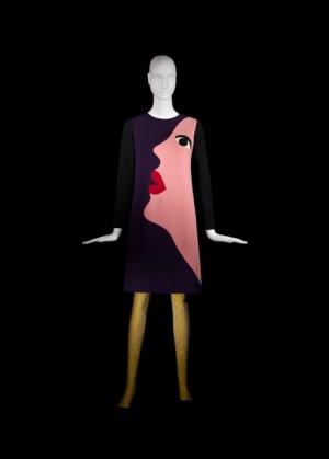 Yves Saint Laurent, short cocktail dress, tribute to Tom Wesselmann, 1966