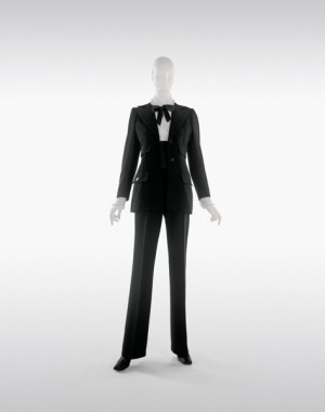 Yves Saint Laurent, tuxedo with pants, 1966