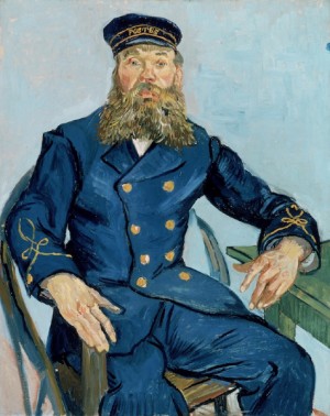 Vincent van Gogh, Portrait of the Postman Joseph Roulin, 1888.